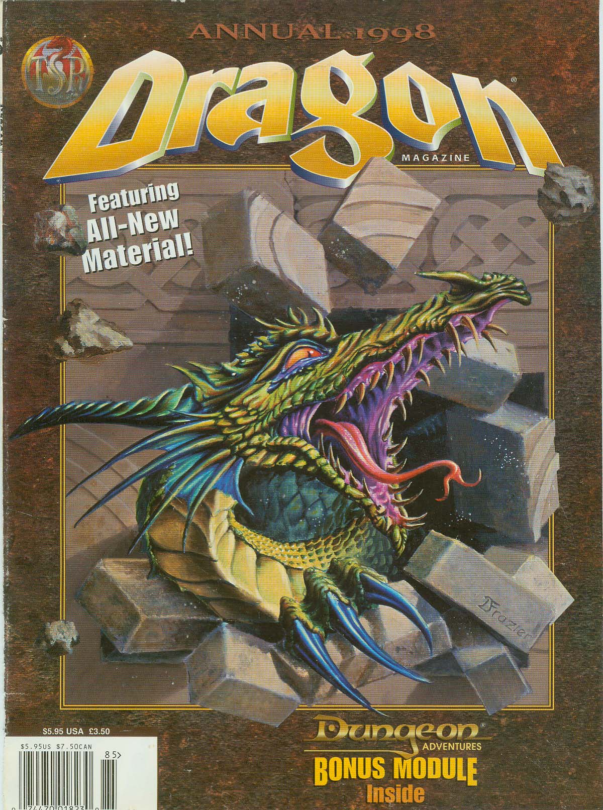 Dragon Magazine Annual 1998Cover art